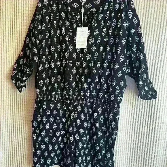 NWT Large Garnet Hill Romper - Picture 7 of 8